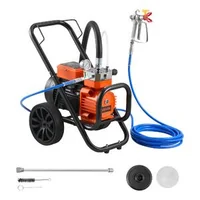 Мембранна-безвъздушна-машина-за-боядисване-2000W-3300-PSI-3-5-л-мин-с-количка-и-удължител
