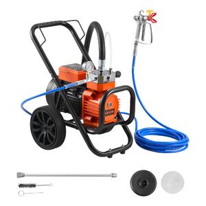 Мембранна-безвъздушна-машина-за-боядисване-2000W-3300-PSI-3-5-л-мин-с-количка-и-удължител