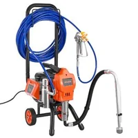 Безвъздушна-машина-за-боядисване-1500W-3300-PSI-с-количка-маркуч-15-м-и-5-дюзи