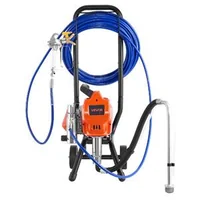 Безвъздушна-машина-за-боядисване-1500W-3300-PSI-с-количка-маркуч-15-м-и-5-дюзи