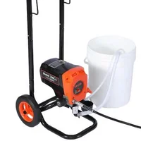 Безвъздушна-машина-за-боядисване-900W-3300-PSI-с-количка-маркуч-15-м-и-5-дюзи