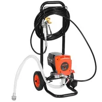 Безвъздушна-машина-за-боядисване-900W-3300-PSI-с-количка-маркуч-15-м-и-5-дюзи