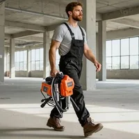 Безвъздушна-машина-за-боядисване-1500W-3300-PSI-маркуч-20-м-и-5-дюзи