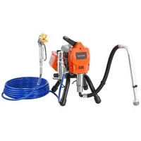 Безвъздушна-машина-за-боядисване-1500W-3300-PSI-маркуч-20-м-и-5-дюзи